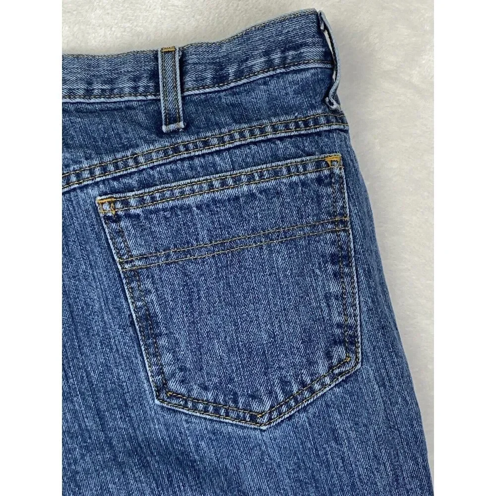 Cinch Jeans Raw Hem Short Medium Wash‎ Mens Size 34x26 (33x26 Measured)